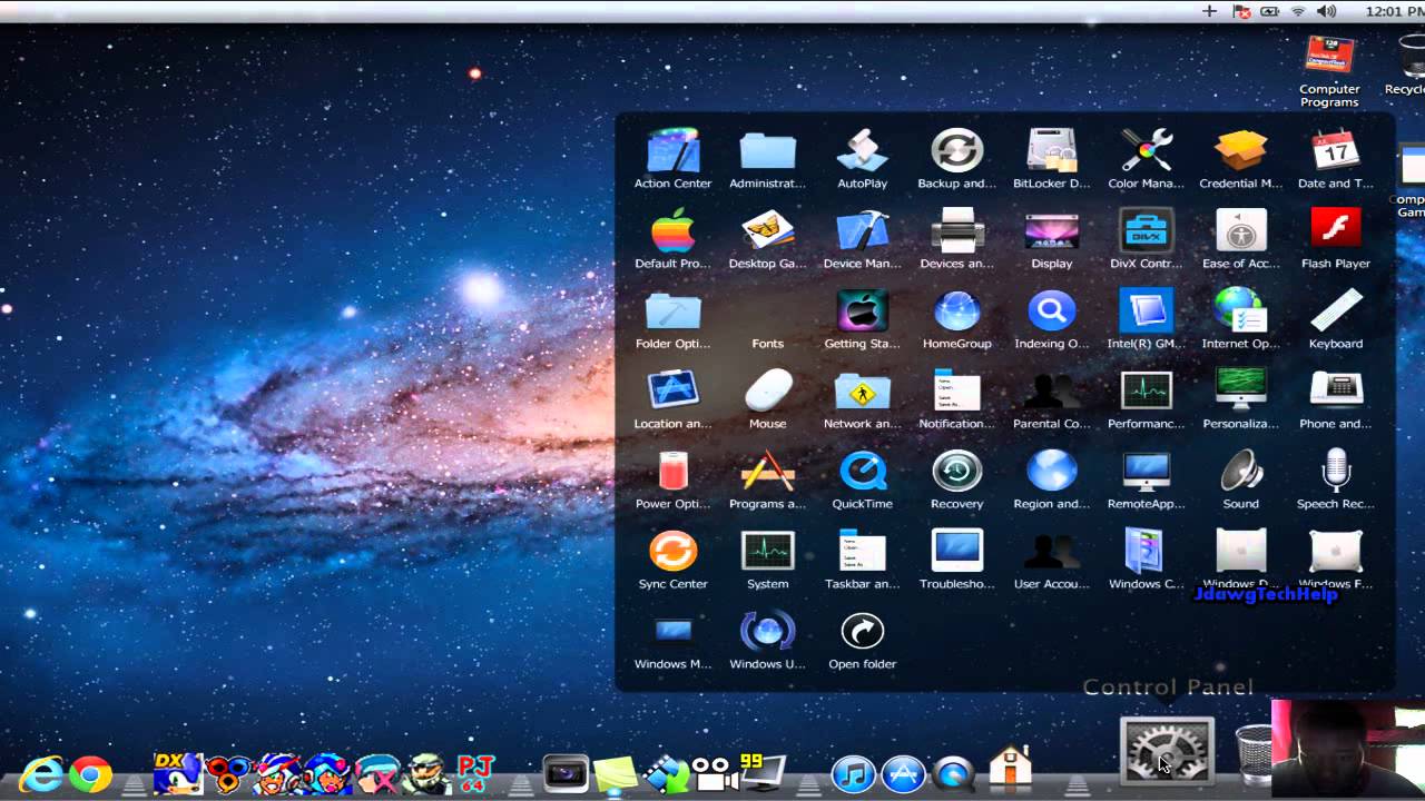 download mac theme for windows 7 64 bit